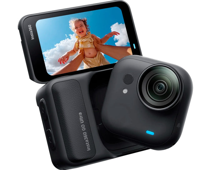 Insta360 Go Ultra Black / Cámara De Acción 4k / Sensor De 1/1,28" / Modo Hdr Activo Hover Image