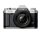 Yashica Fx-d 100 Silver / Cámara Digital De Simulación De Película Con Zoom 3x