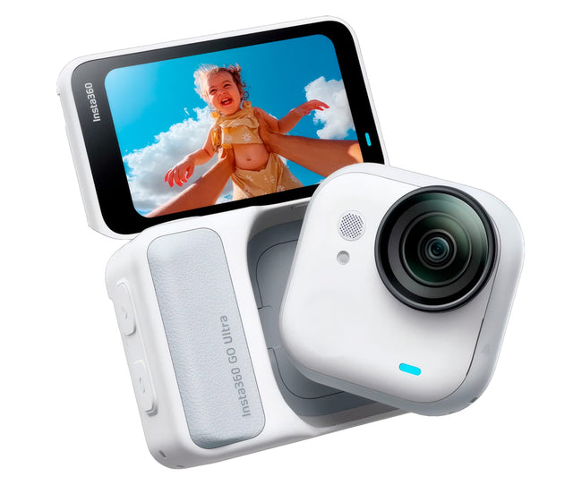 Insta360 Go Ultra Standard Bundle Arctic White / Cámara De Acción 4k Hover Image