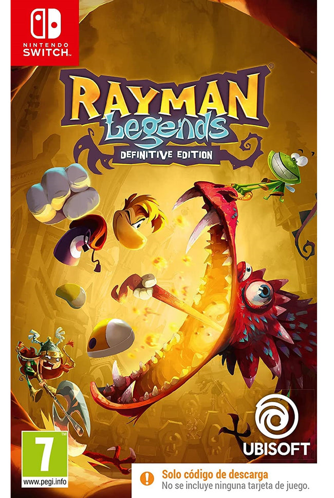 Rayman Legends:Definitive Ed. (Code In Box) Switch Hover Image