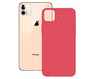 Ksix Trasera Semirrígida Fucsia / Apple Iphone 12 Pro