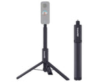 Insta360 2 In 1 Invisible Selfie Stick + Tripode Negro / Palo Selfie Y Trípode