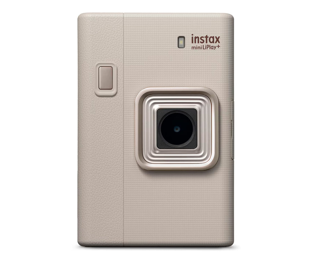 Fujifilm Instax Mini Liplay+ Sand Beige / Cámara Instantánea Híbrida