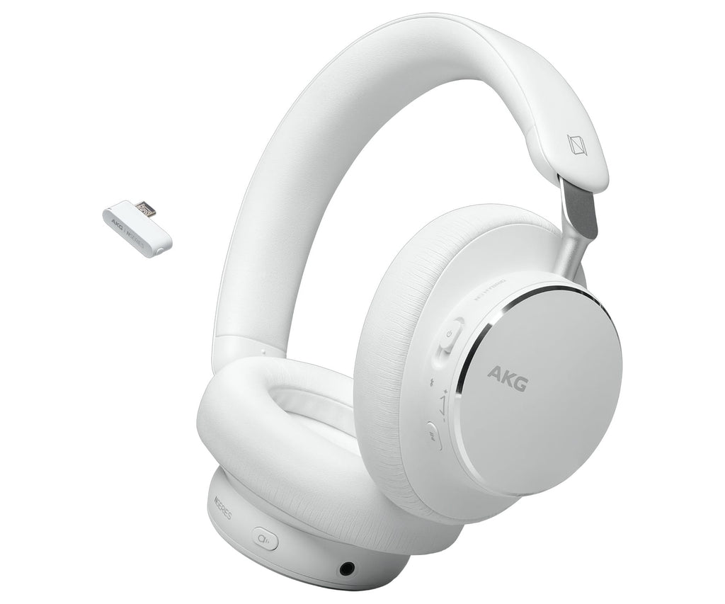 Akg N9 Hybrid White / Auriculares Inalámbricos Con Cancelación De Ruido