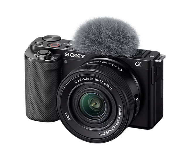 Sony Zv-e10 + 16-50mm Negro / Cámara Vlogging + Objetivo Zoom 16-50mm F3.5-5.6 Hover Image