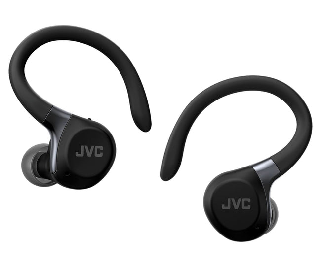 Jvc Ha-ec75t Black/ Auriculares Deportivos Inalámbricos Con Cancelación Activa Del Ruido Hover Image