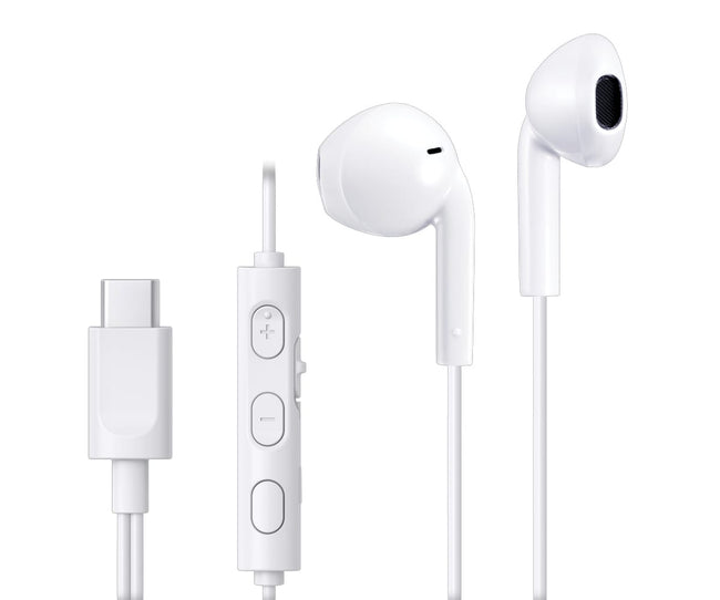 Jvc Ha-fr17uc White / Auriculares De Tipo Botón Con Usb-c Hover Image