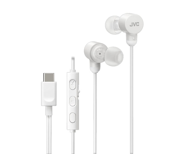 Jvc Ha-fr29uc White / Auriculares Con Cable Usb-c Micrófono Y Mando A Distancia Hover Image