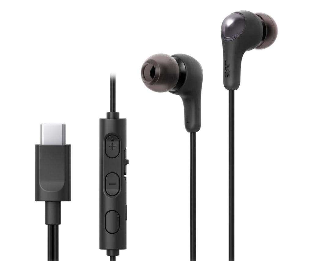 Jvc Ha-fr9uc Gumy Connect Black / Auriculares Con Cable Usb-c