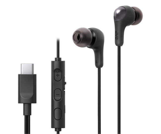 Jvc Ha-fr9uc Gumy Connect Black / Auriculares Con Cable Usb-c Hover Image