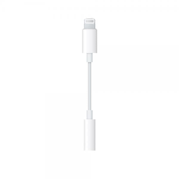 Adaptador APPLE MMX62ZM/A - Lightning a Jack 3.5mm