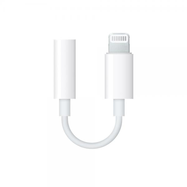 Adaptador APPLE MMX62ZM/A - Lightning a Jack 3.5mm