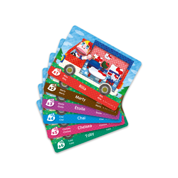 Pack 6 Tarjetas Amiibo Animal Crossing New Leaf (hello Kitty) Main Image