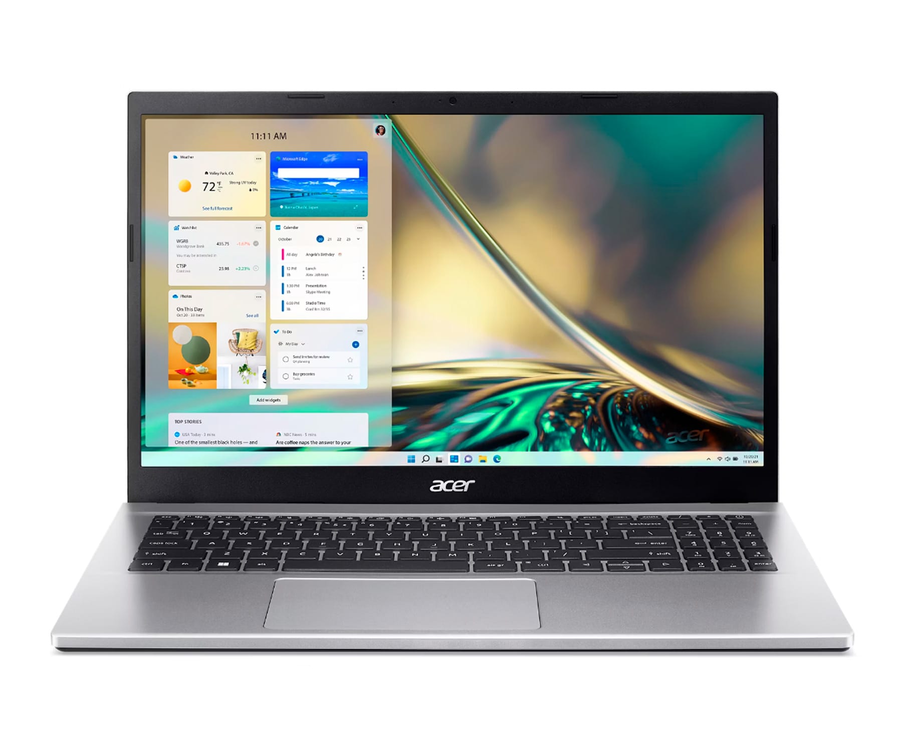 Acer Aspire 3 Silver / 15.6" Lcd Full Hd / Intel Core I5-1235u / 16 Gb Ddr4 / 512 Gb Ssd / Windows 11 Home
