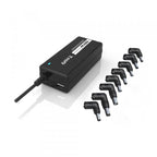 Cargador Universal De Portatil Tooq Tqlc-65bs02at 65w Automatico 8 Conectores Puerto Usb