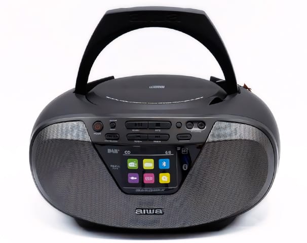 Aiwa Bbtu-500dab Black / Radio Cd Portátil Hover Image