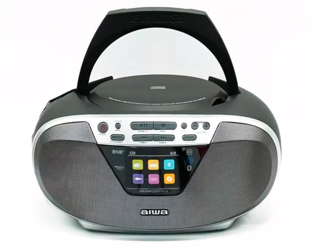 Aiwa Bbtu-500dab Silver / Radio Cd Portátil Hover Image
