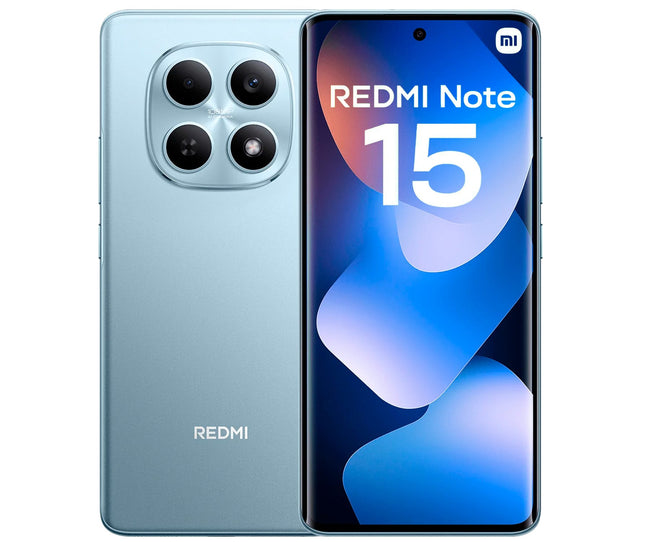 Xiaomi Redmi Note 15 4g Glacier Blue / 8+256gb / 6.77" Amoled 120hz Full Hd+ Hover Image