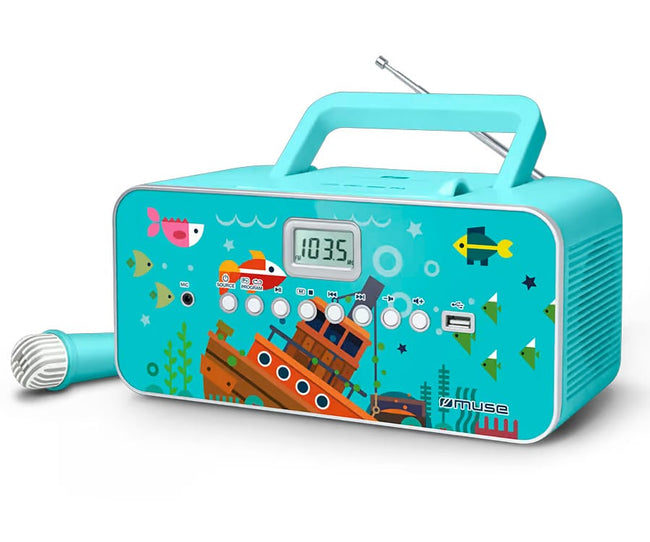 Muse M-29 Kb / Radio Portátil Cd Con Micrófono Hover Image