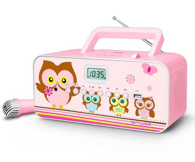 Muse M-29 Kp / Radio Portátil Cd Con Micrófono Hover Image