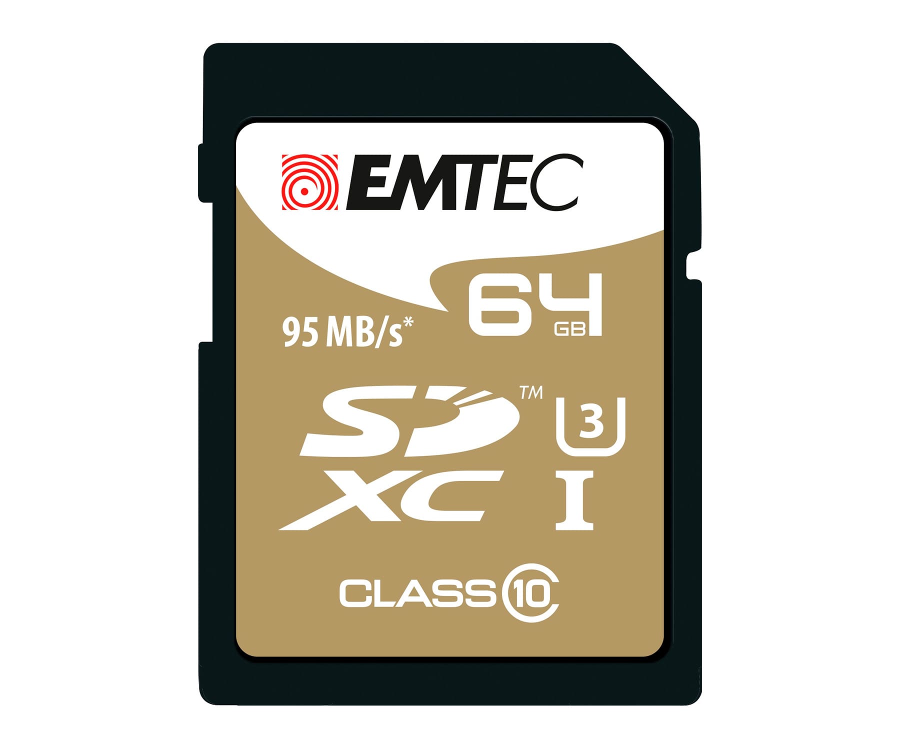 Emtec Ecmsd64gxc10sp 64gb Negro / Tarjeta De Memoria Sd