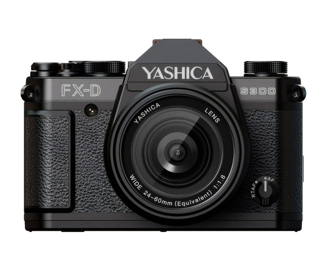 Yashica Fx-d S300 Black / Cámara De Simulación De Película Digital Hover Image