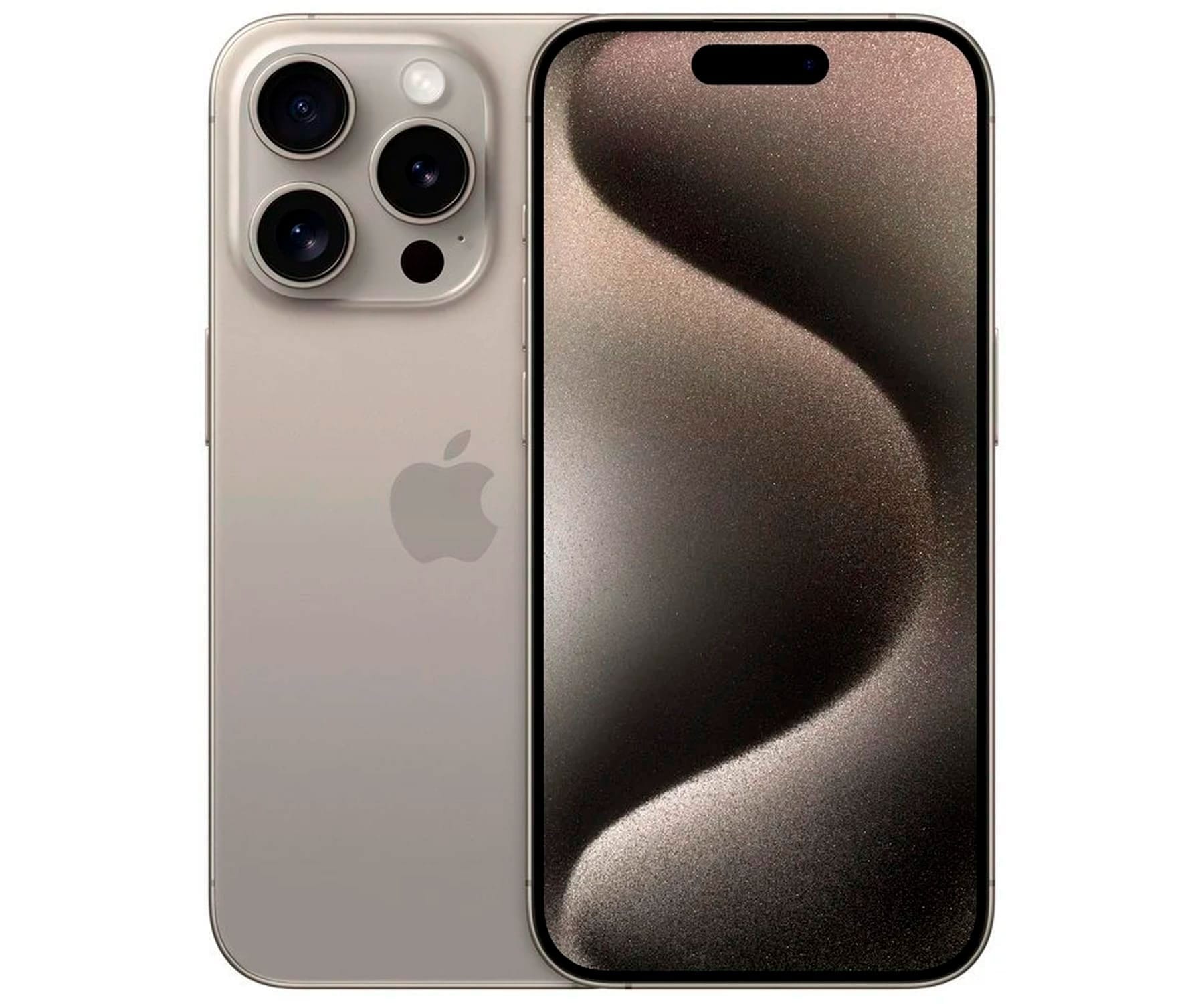 Apple Iphone 15 Pro Titanium Natural / Reacondicionado (cpo) / 8+256gb / 6.1" Oled 120hz Full Hd+