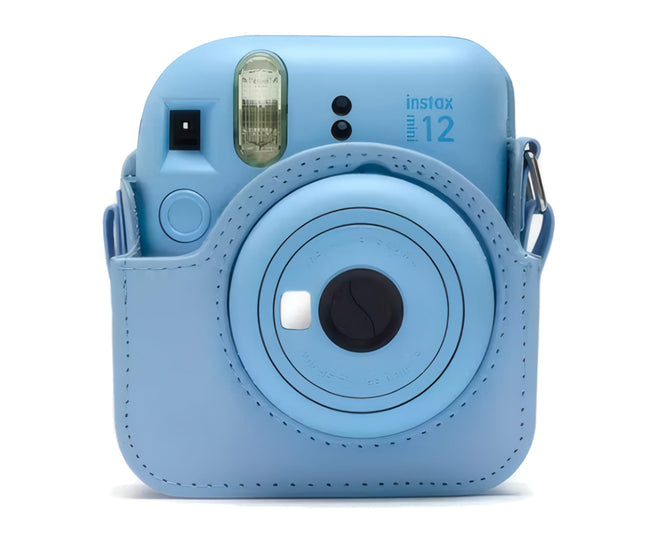 Fujifilm Funda Instax Mini 12 Pastel Blue / Funda De Cámara Con Correa Ajustable Hover Image