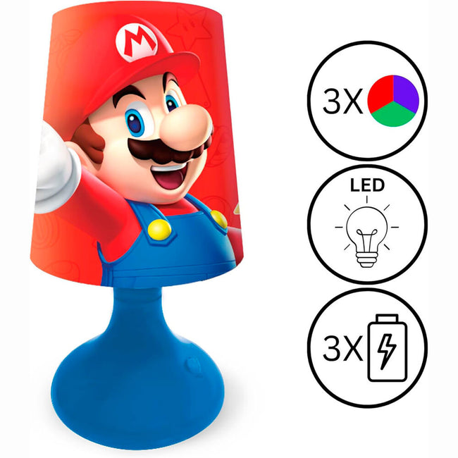 Mini Lampara Super Mario Nintendo Hover Image