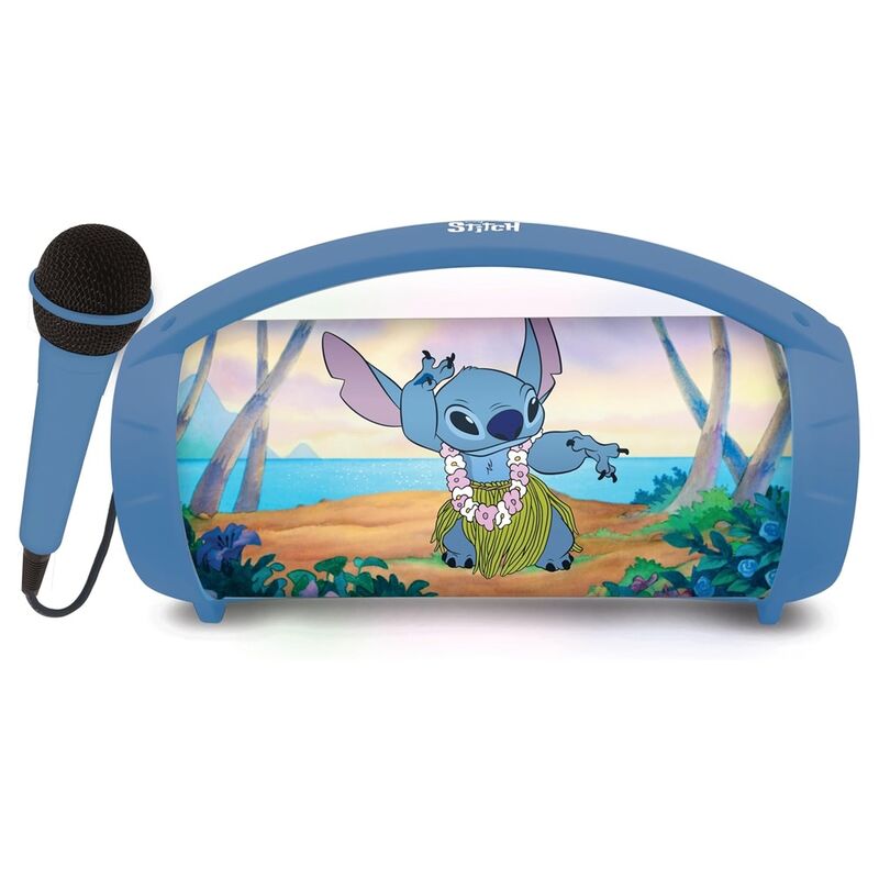 Altavoz Con Microfono Bluetooth Stitch Disney