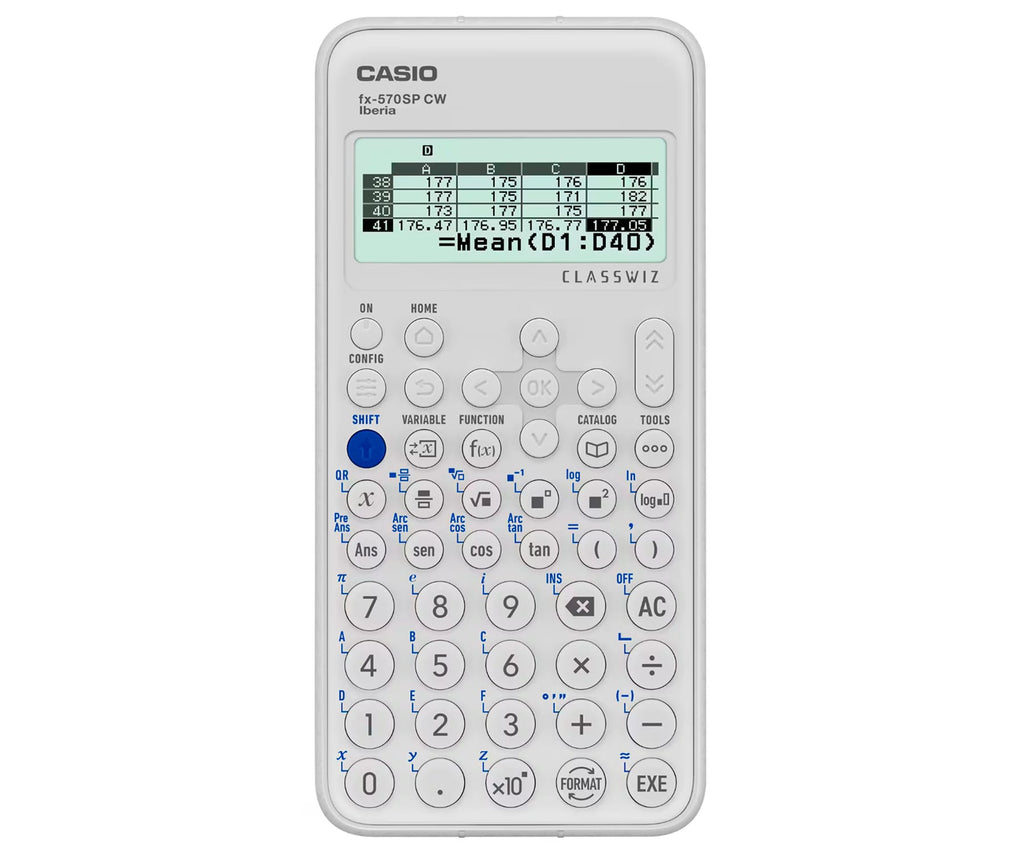 Casio Fx-570sp Cw Blanca / Calculadora Científica Estándar