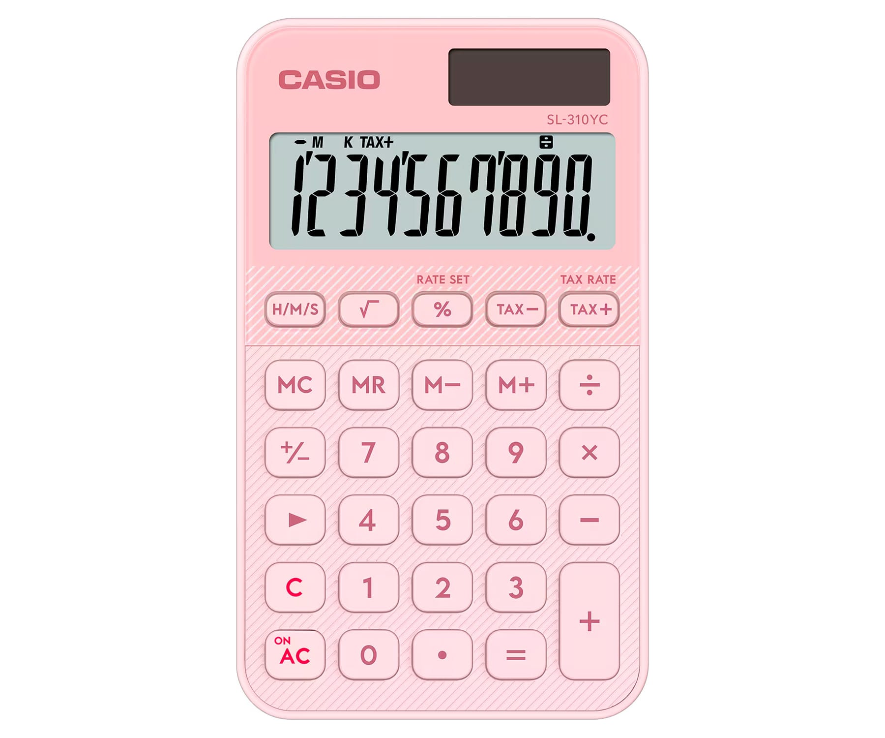 Casio Sl-310yc Rosa Claro / Calculadora De Bolsillo