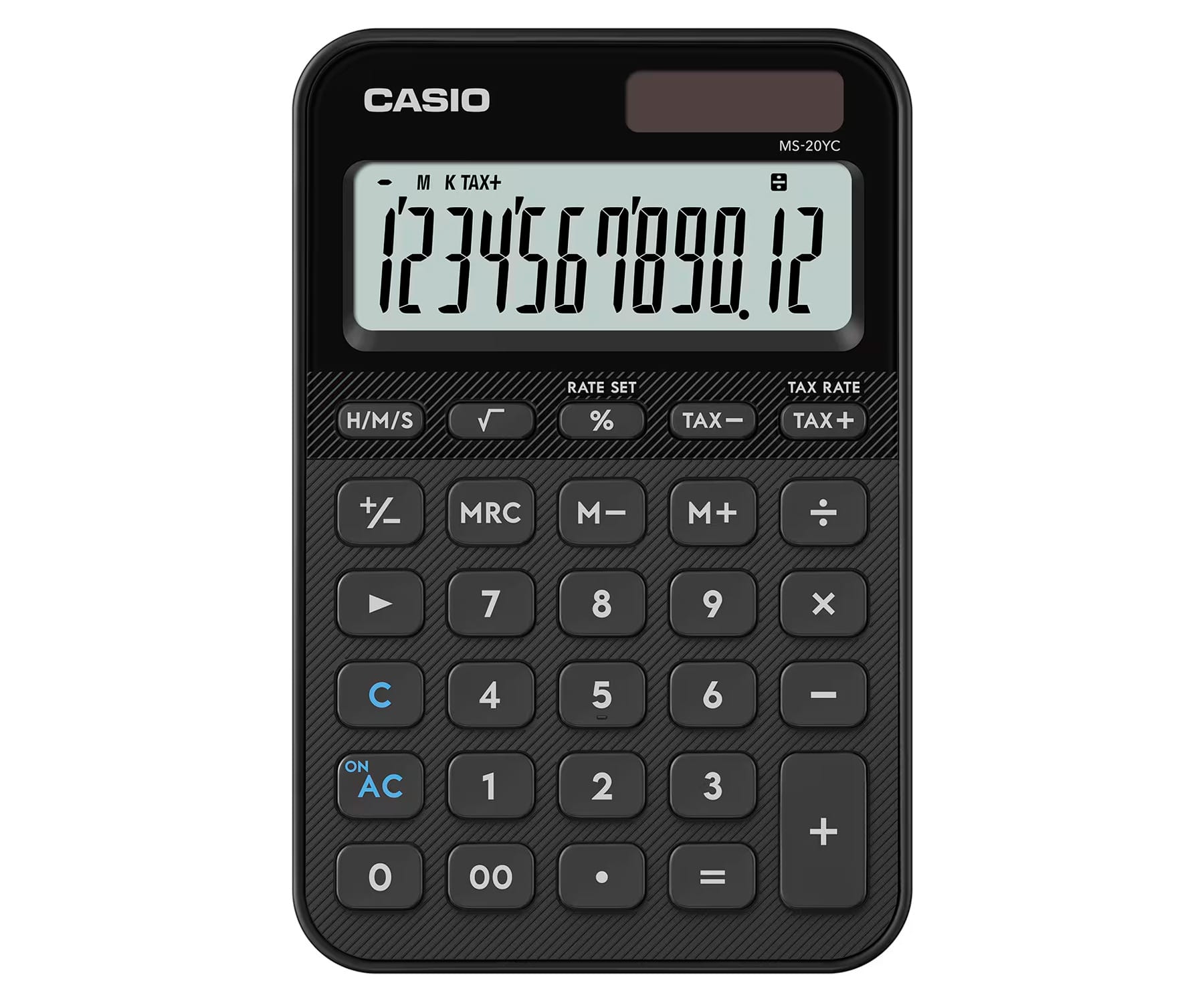 Casio Ms-20yc Negro / Calculadora De Mesa