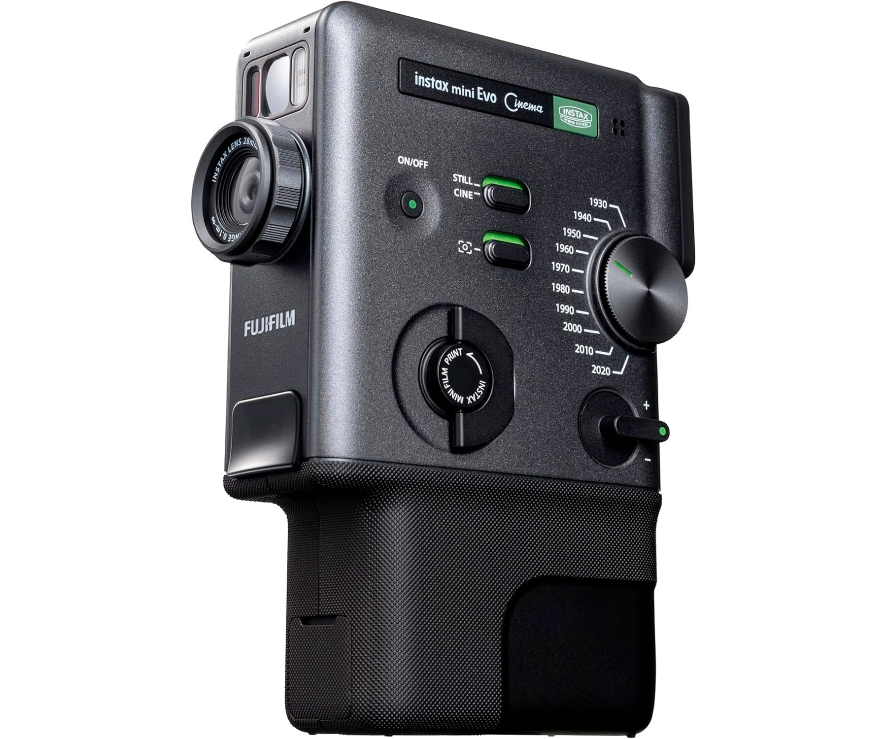 Fujifilm Instax Mini Evo Cinema Black / Cámara 3 En 1: Instantánea, Impresora Y Vídeo