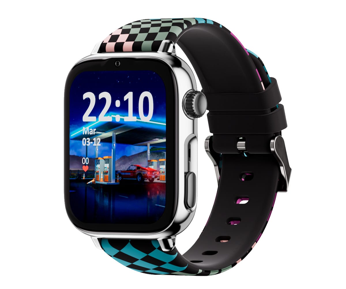 Savefamily Savewatch Plus 2 Junior (+8 Aos) Plata Con Correa De Silicona Loop / Smartwatch 4g Para Nios