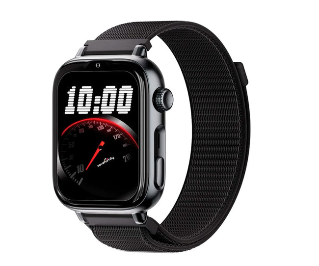Savefamily Savewatch Plus 2 Junior (+8 Aos) Negro Con Correa De Tela Black Night / Smartwatch 4g Para Nios Hover Image