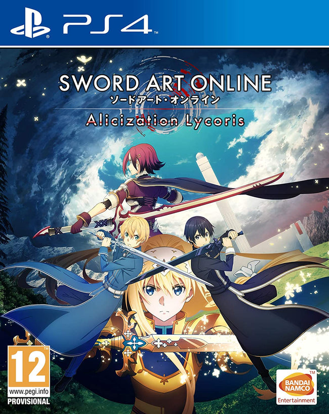 Sword Art Online Alicization Lycoris Ps4 Hover Image