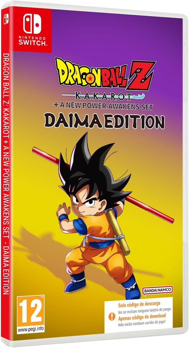 Dragon Ball Z: Kakarot Daima Edition Code In A Box Switch Hover Image