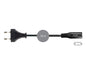 Fonestar Sr-448 Negro / Cable Alimentación Ca Europlug Tipo 8 (iec C7)