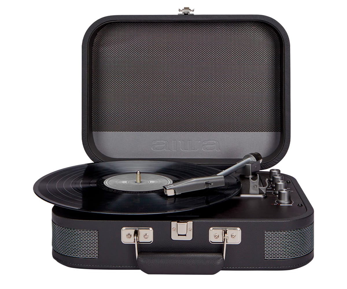 Aiwa Vpx-1951tn Black / Tocadiscos Con Altavoces Integrados