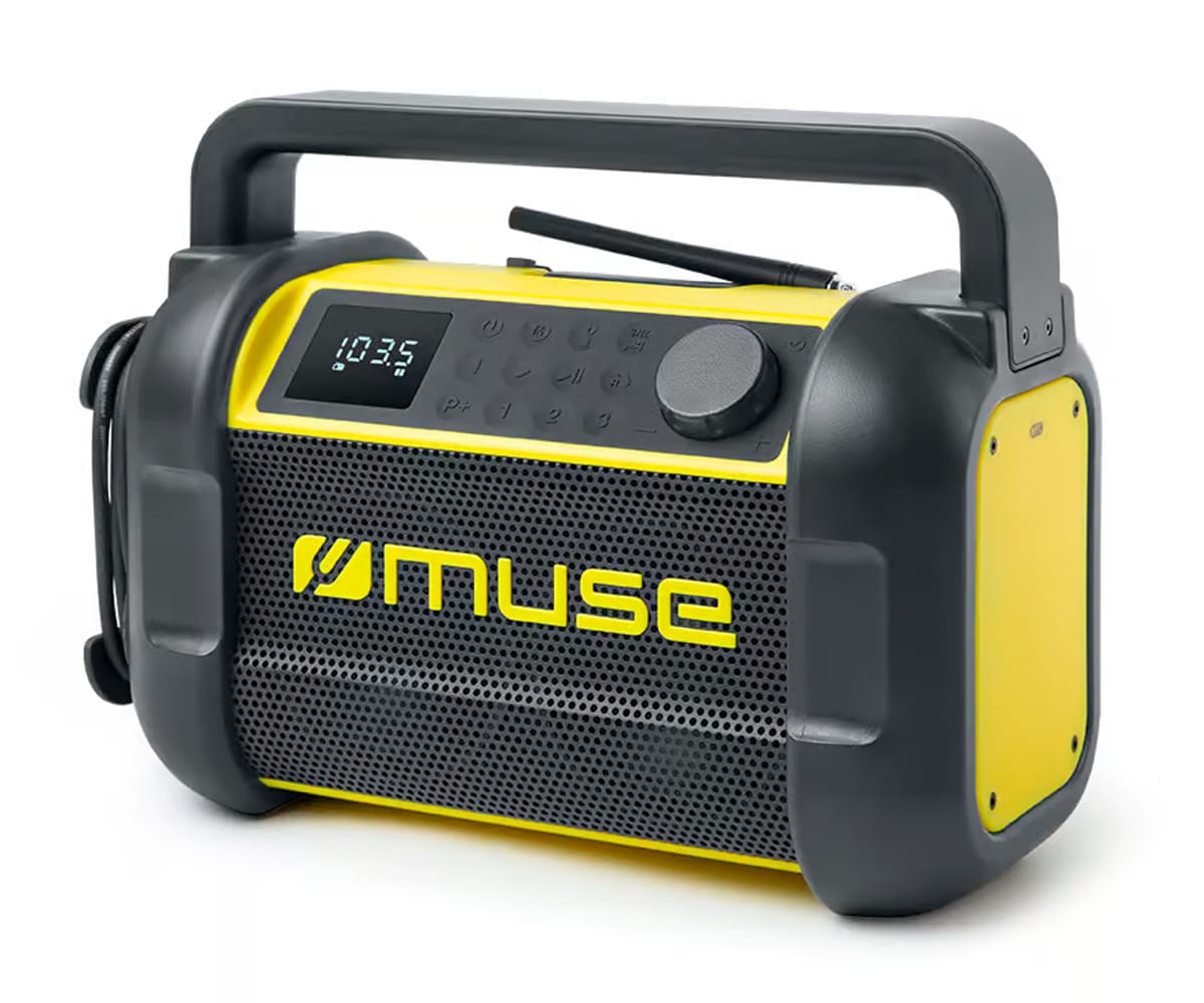 Muse M-928 Bty Negro Y Amarillo / Radio Con Bluetooth