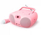Muse Md-203 Kp Rosa / Reproductor Portátil De Cd Con Radio