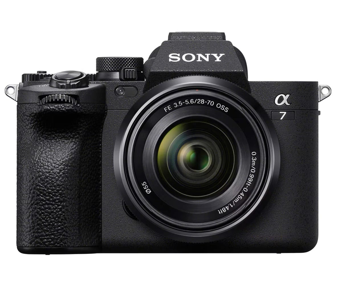 Sony Ilce7m4b Negro / Cámara Híbrida Full-frame 7 Iv + Lente De Zoom De 28-70 Mm