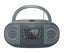Fonestar Boom-go-g Gris / Radio Cd Con Efectos Luminosos