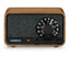 Sangean Wr-8 Nogal Vintage / Radio Analógica De Madera Con Am / Fm / Bluetooth