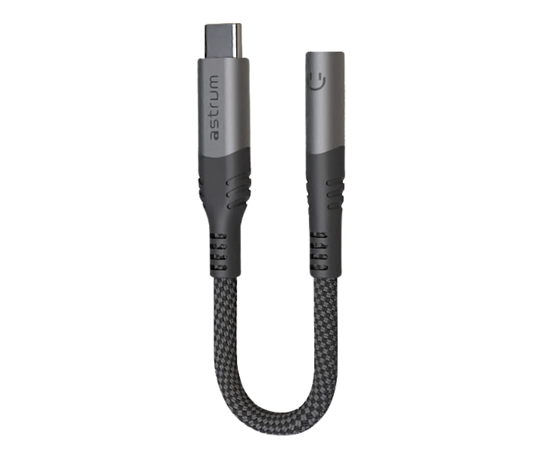 Astrum Vmac50 Gris / Cable Convertidor Usb-c A Aux / 10 Cm