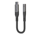 Astrum Vmac50 Gris / Cable Convertidor Usb-c A Aux / 10 Cm