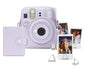 Fujifilm Instax Mini 13 Accesorios Kit Dreamy Purple / Funda Original + Mini lbum + Clips Para Sujetar Fotos