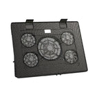 Base De Refrigeracion Para Portatiles Mars Gaming Mnbc2 5 Ventiladores Ultra Silenciosos Hasta 17.3"