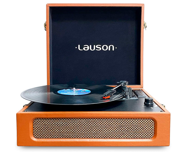 Lauson Cl615 Wood / Tocadiscos Bluetooth Con Altavoces Integrados Hover Image